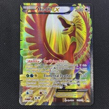 Pokémon TCG Ho-Oh-EX Breakpoint 121/122 Holo Full Art Ultra Rare 