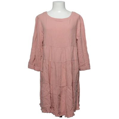 Umgee, Kleid, Größe: L, Pink, Baumwolle/Leinen, Einfarbig, Damen #axO