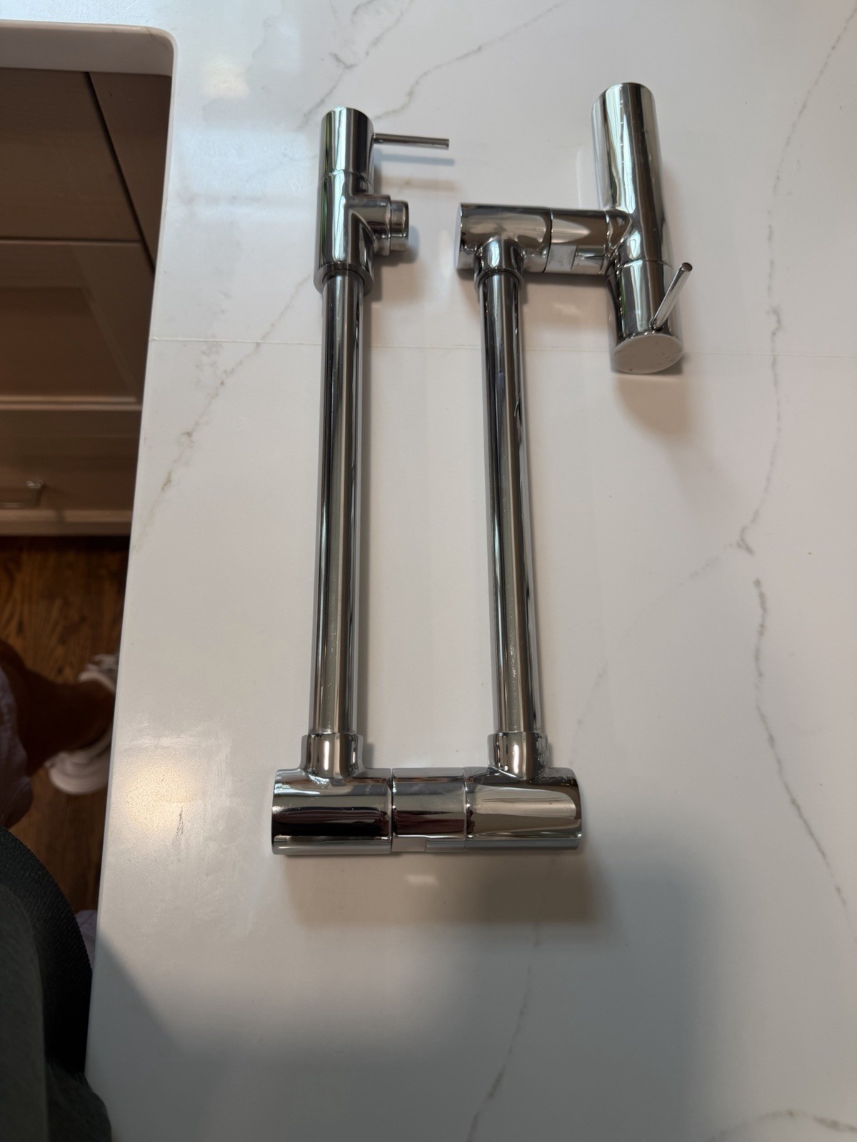 AXOR Starck Wall-Mount Pot Filler Faucet Folding Arm Single Inlet 10859xx1