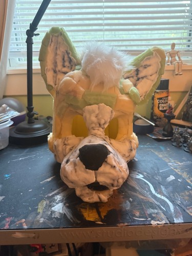 Cat fursuit head base