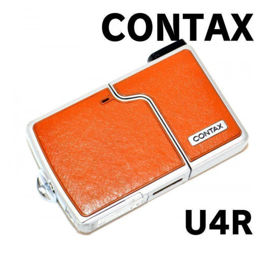 Contax U4R Brown Compact Digital Camera Carl Zeiss Tessar T Contax U4R Brown Compact Digital Camera Carl Zeiss Tessar T