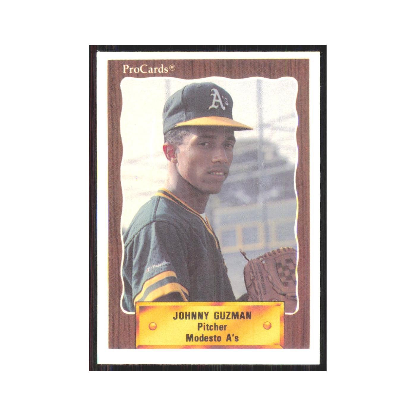 1990 ProCards Johnny Guzman Modesto A's #2207