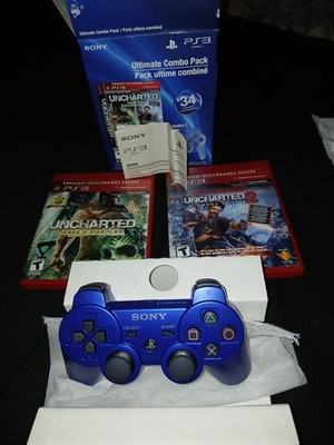 Uncharted Double Pack Ultimate Combo Pack Promo PS3 Playstation RARE