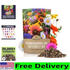 30,000 Heirloom Wildflower Seeds for a Vibrant Spring to Fall Garden - 4 oz 151.88 per gallon