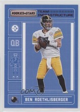 2016 Panini Rookies & Stars Team Infrastructure Ben Roethlisberger #30 0k0