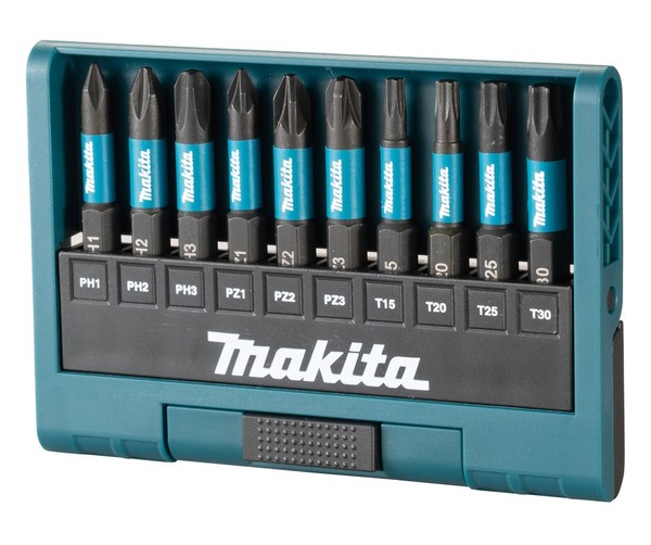 Makita Impact Black Bit-Set 10-Tlg E-12011 Bits Set Werkzeug QualitäTsbits-image