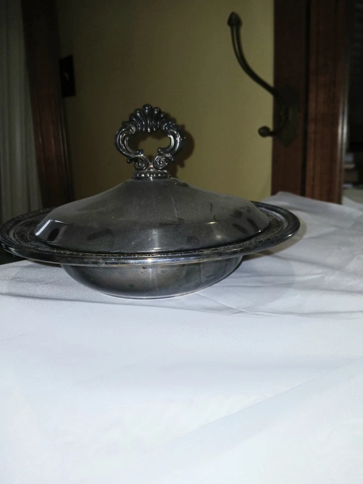 Винтажная посеребренная чаша Reed & Barton с чехлом Savannah Gun Club - Изображение 3 из 4