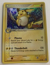Pokemon TCG Raichu 12/108 Power Keepers Reverse Holo Stamp on eBay