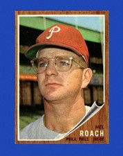 1962 Topps Set-Break #581 Mel Roach EX-EXMINT *GMCARDS*