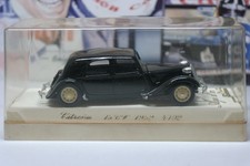 SOLIDO MODELS - 1952 CITROEN 15CV - BLACK - 1/43 SCALE MODEL CAR - 4102