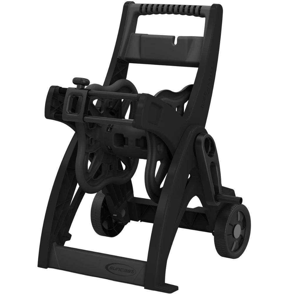 175FT Garden Hose Reel Cart Mobile Water Pipe Storage Organizer, Outdoor Wheels