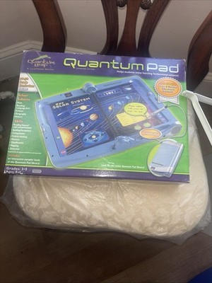 QUANTUM PAD Learning System 30025 by Leap Frog 8-11 yr olds VTG 2002 *NEW