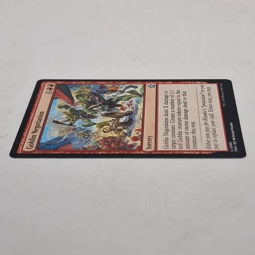Goblin Negotiation: Sorcery MTG Magic The Gathering Foundations Karte 2024 - Bild 6 von 7