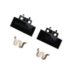 2 Black Replacement Hinge Clip Covers For Beats Solo3/2 Wireless On-Ear Headset