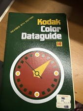 Kodak Darkroom Dataguide for color 1975, 5th Edition CAT 155 9136 / Spiral Bound