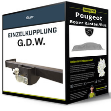 Starre Anhängerkupplung für PEUGEOT Boxer Kasten/Bus 07.2024- Typ 250 G.D.W. NEU