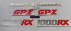 Kawasaki GPZ 1000RX stickers decal graphics aufkleber pegatinas autocolants