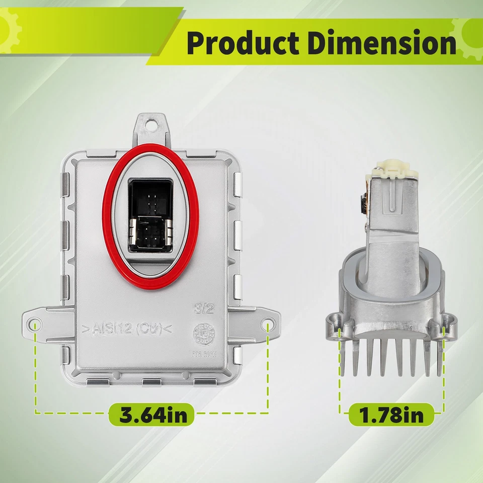 For 2014-2016 BMW 528i 535d 535i 550i M5 Xenon Ballast Bulb LED Module Diode Kit - Image 2 of 4