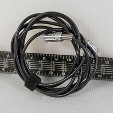 Lumedyne 10 Foot Head Extension Cable for Flash Power Pack 6-Pin Black Cord