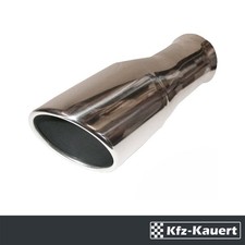 JP Endrohr elegant Edelstahl gerollter Rand passend für 964 Schalldämpfer