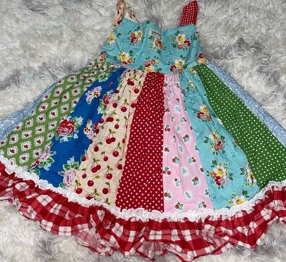 Vestido Persnickety Multi Estampado Talla 8 Años Foto 2 de 3