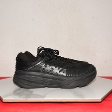 HOKA Bondi 7 Running Black Shoe Women US 9