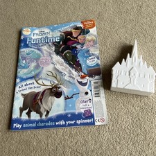 Frozen Magazine only Issue no 5 Jan 2020 with castle to decorate