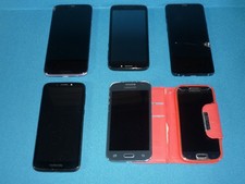 Job Lot 6 Mobile Phones Untested Samsung Motorola etc.
