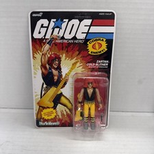 2024 Reaction Super 7 GI Joe Zartan Cold Slither Cartoon Figure MOC Sealed NEW