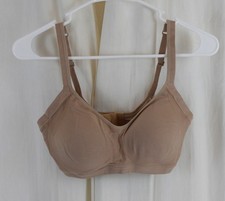 Warner's Women's Cloud 9 Super Soft Smooth Comfort Bra Beige Size Medium
