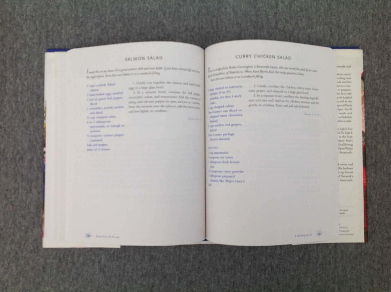 2005 Paula Deen & Friends Living It Up Southern Style, Hardcover