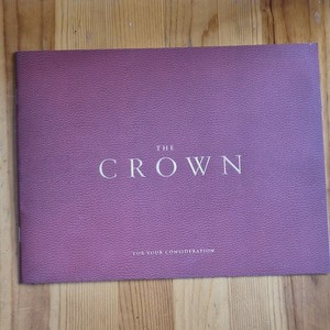 The Crown Netflix For Your Consideration Awards Promotional TV Flyer