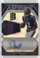2018 Panini Spectra Aspiring 205/249 Jaleel Scott #APA-JS Patch Auto 9l4