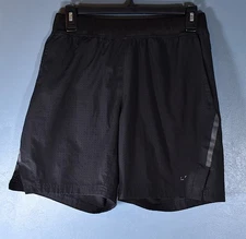 Unipro Shorts, 6.75" inseam size men's small, black, fully ventilated material