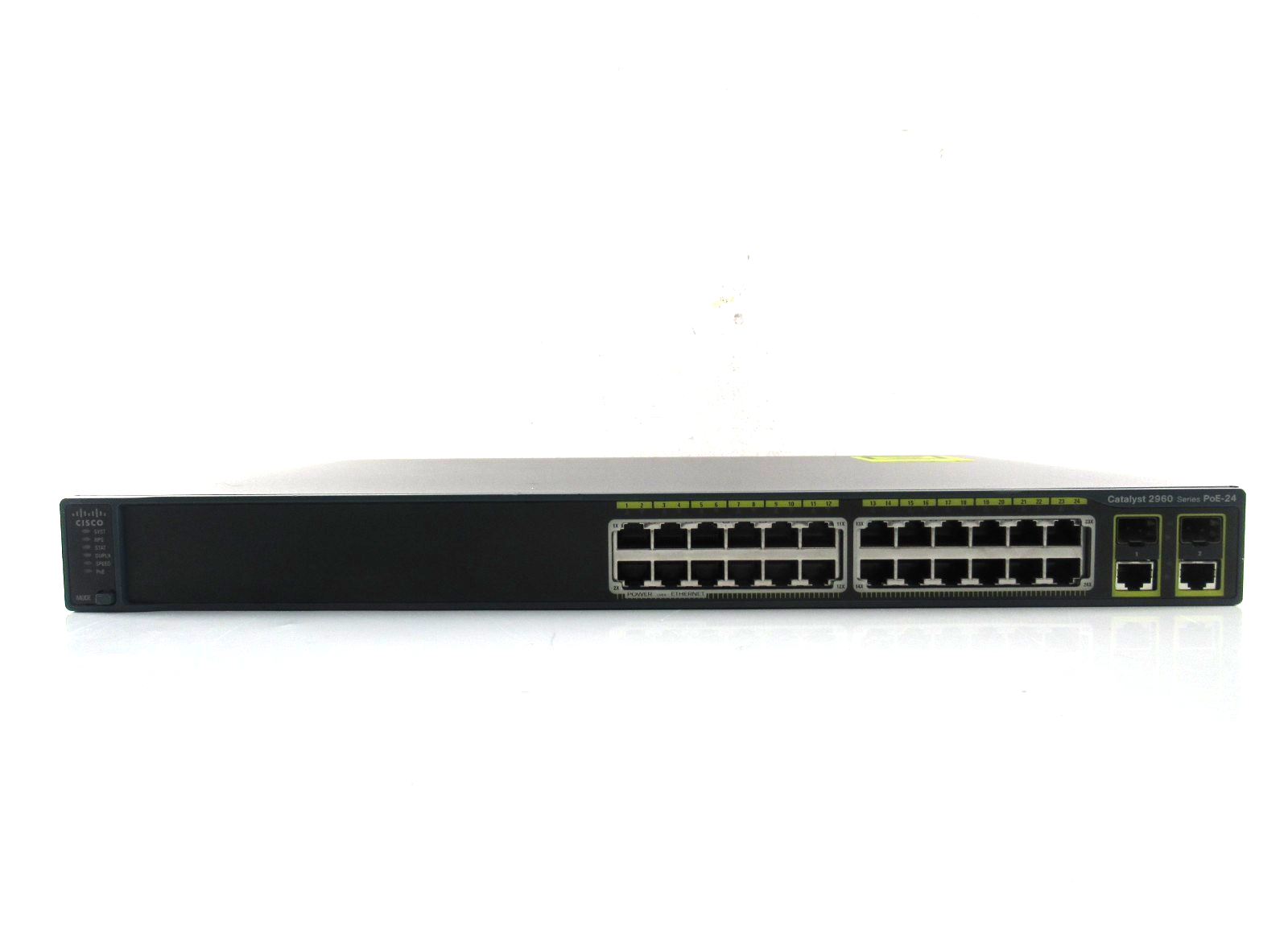 Cisco Catalyst 2960 Series POE-24 24 Port Ethernet Switch - WS-C2960-24PC-L V02