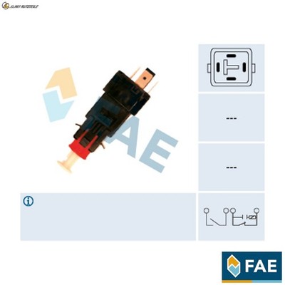 BREMSLICHTSCHALTER 24519 FÜR OPEL MERIVA/MPV COMBO/Tour/Box/Body/MPV CORSA/Van  