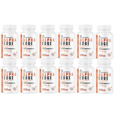Alpha Edge For Men Advanced Alphaedge Male Performance Official - 12 Bottles