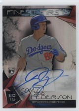 2015 Topps Finest Firsts Joc Pederson #FFA-JP Auto 1o8a