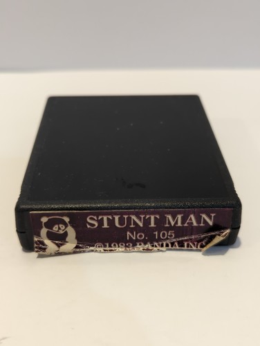 Stuntman No. 105 (Atari 2600, 1983) Authentic Cartridge tested.
