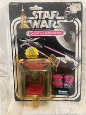 VINTAGE STAR WARS DARTH VADER TIE FIGHTER MOC DIE CAST METAL KENNER 1978 21-BACK