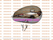 TRIUMPH T120TR6 BONNEVILLE SERBATOIO BENZINA BENZINA ALLUMINIO LUCIDO +...