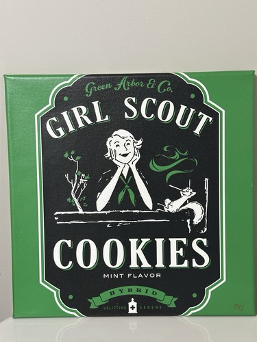 [LIMITED SERIES] Green Arbor & Company - Canvas Wall Art - Girl Scout Cookies