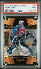 PSA MINT 9 1999 UPPER DECK BLACK DIAMOND FINAL CUT 24 PATRICK ROY 139271211