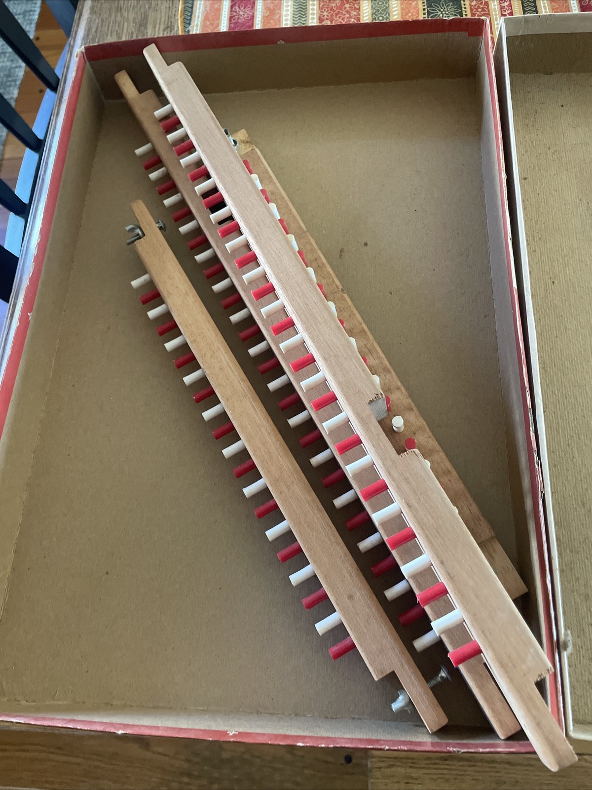 Vintage 1977 Crafts by Whiting Weaving Loom-Used Division Of Milton Bradley Co.