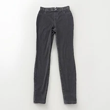 Time & Tru Women Small Black Jeggings Jeans No Fly Skinny 27x28