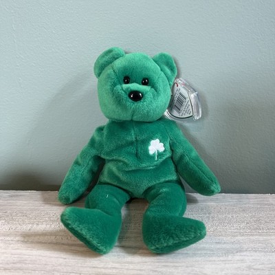 Ty Beanie Baby Erin The Bear 1997 Retired Plush Toy