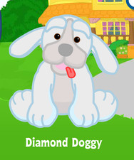 Diamond Doggy Webkinz Adoption Code unused for Webkinz Classic Online Game