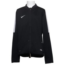 Nike, Trainingsjacke, Jungen, Gr&ouml;&szlig;e: 147/158, Schwarz/Wei&szlig;, Polyester #W2C