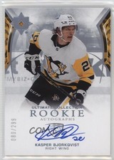 2021 Upper Deck Ultimate Collection Rookies /299 Kasper Bjorkqvist #167 Auto 9bv