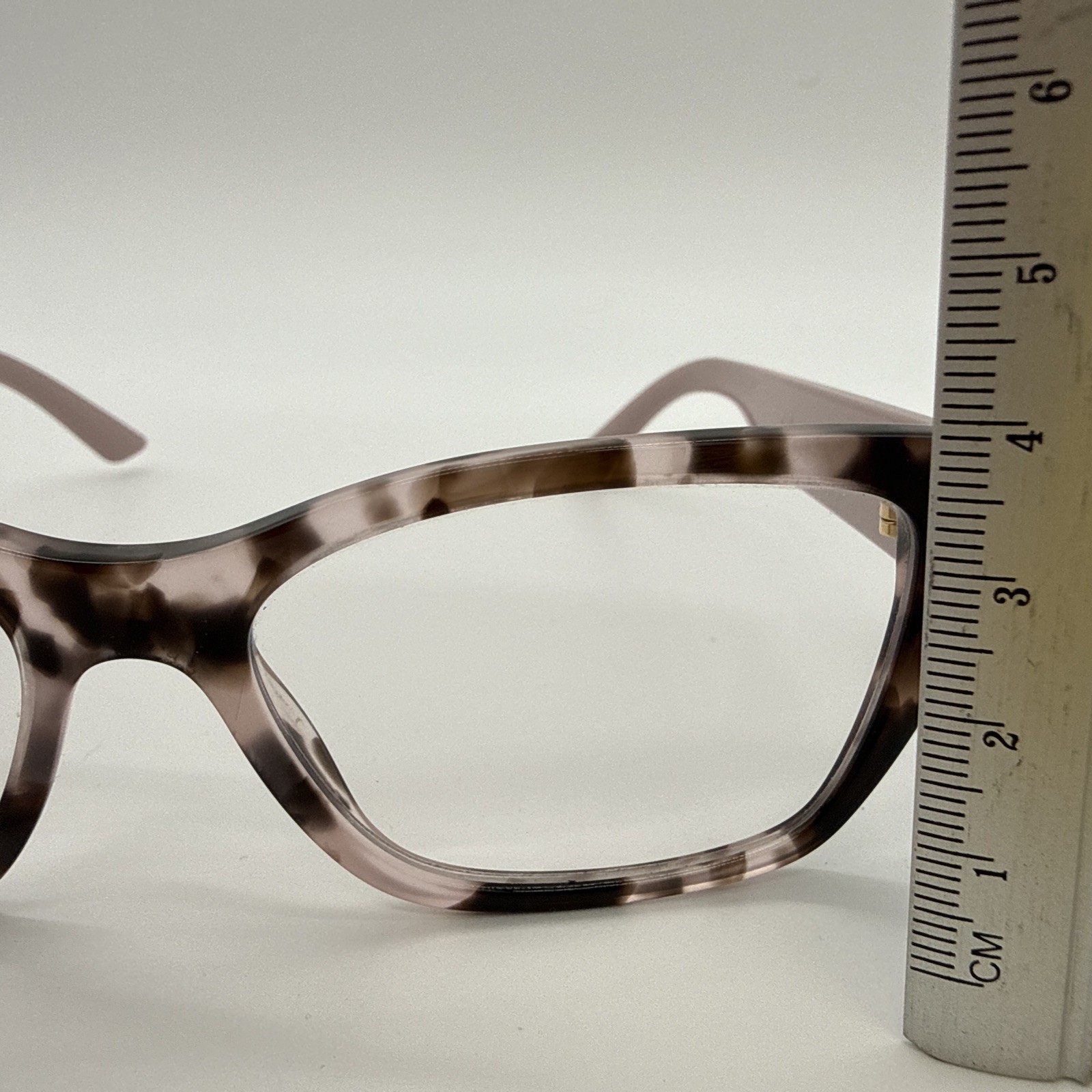 Prada VPR 11Y 4016 ROJ-101 140 Tortoiseshell Frames Women Slight Cat Eye Square thumbnail 5